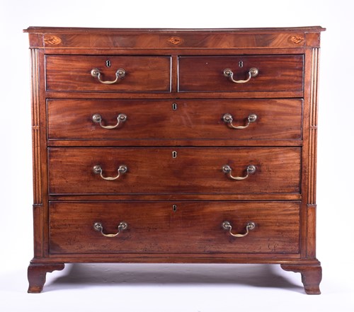 Lot 99 - A Victorian Scottish mahogany and marquetry...