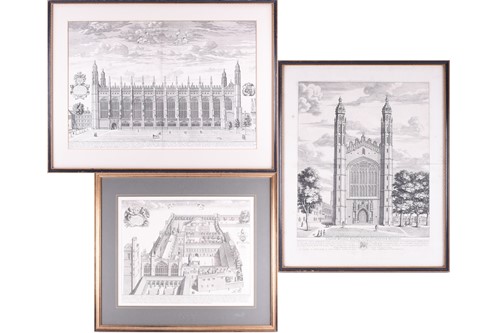 Lot 84 - David Loggan (17th Century), "Collegium Novum",...
