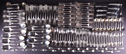Lot 620 - A large suite of Birks Sterling Silver...