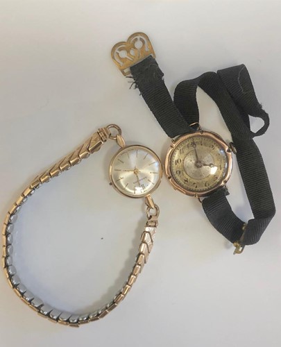 Lot 537 - An early to mid 20th century ladies rose metal...
