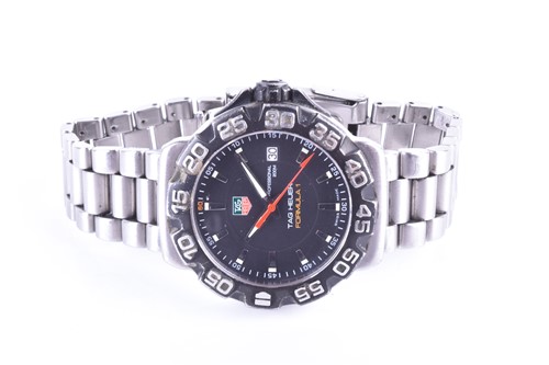 Lot 554 - A Tag Heuer Professional Formula 1 stainless...