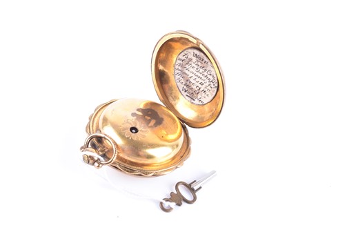 Lot 540 - Battle of Waterloo Interest. A Georgian gilt...