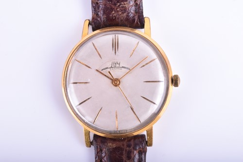 Lot 545 - A Russian gold 'cased' mechanical wristwatch...