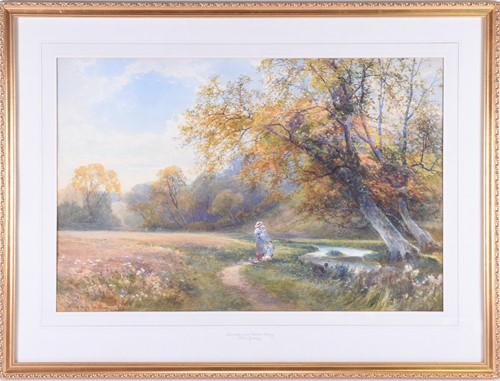 Lot 24 - Frank Gresley (1855-1936) British, Beamsley...