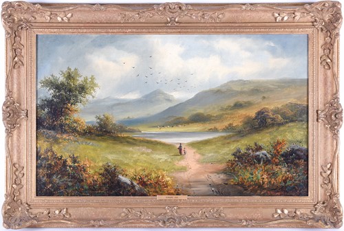 Lot 62 - D Rivers (19th century English School) a...