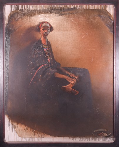 Lot 18 - Philippe Garel (French, born 1945), an African...
