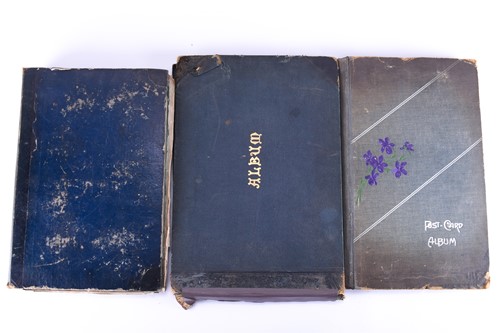 Lot 88 - Two mid-19th century albums / scrapbooks,...