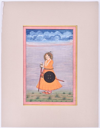 Lot 236 - Indian School, 19th century, full length...
