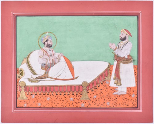 Lot 207 - Indian School, 19th/20th century, Shah with...