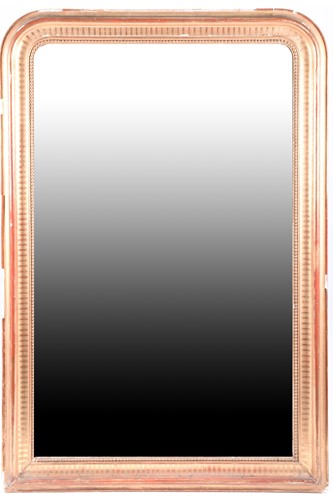 Lot 193 - A 19th century gilt overmantle mirror, with...