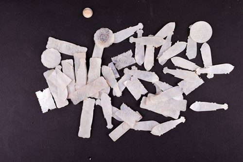 Lot 179 - A collection of 19th century mother of pearl...