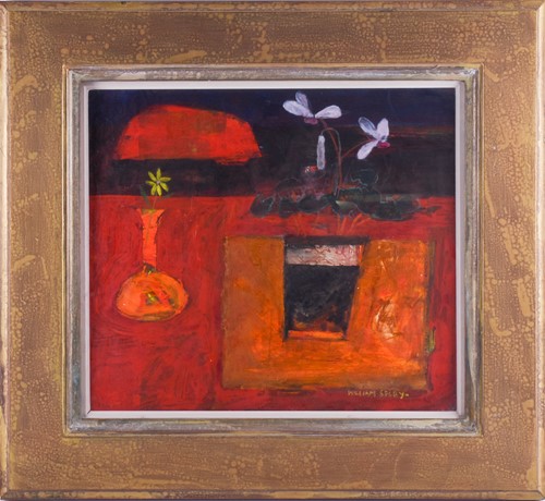 Lot 12 - William Selby (born 1933) British, a still...
