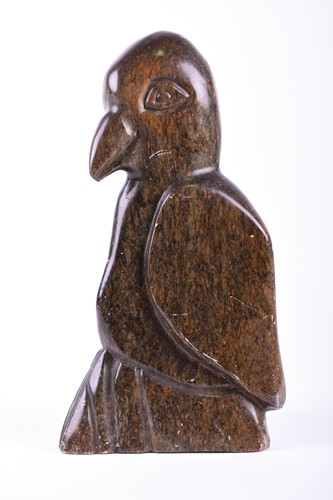 Lot 275 - A late 20th century carved Inuit stone...