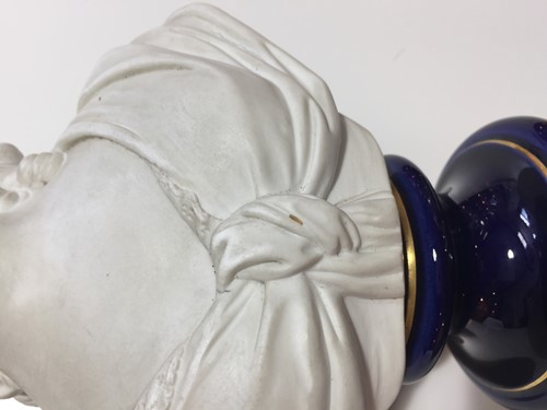Lot 230 - A Sevres biscuit porcelain bust of Marie...