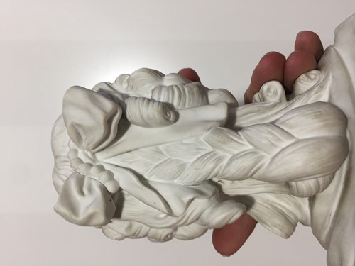 Lot 230 - A Sevres biscuit porcelain bust of Marie...