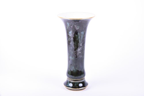 Lot 238 - A late 19th century Sevres porcelain tall vase...