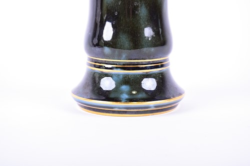 Lot 238 - A late 19th century Sevres porcelain tall vase...