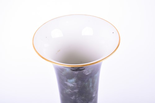 Lot 238 - A late 19th century Sevres porcelain tall vase...