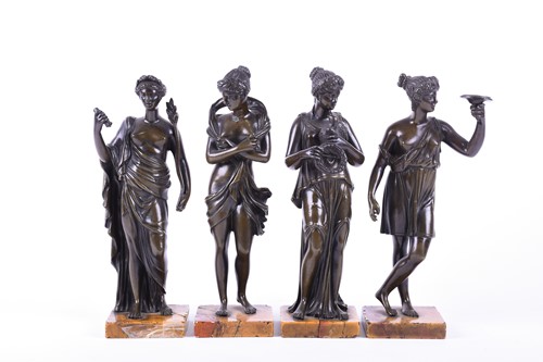 Lot 274 - A group of four 19th century Grand Tour...