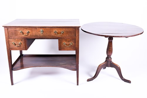Lot 91 - A 19th century smalll mahogany desk, with...