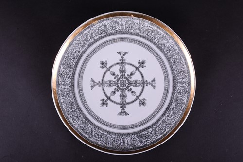 Lot 249 - A 20th century Fornasetti Milano plate,...