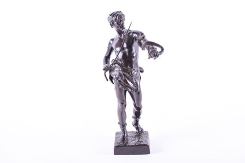 Lot 285 - After Eugène Marioton (1857-1933) a bronze...