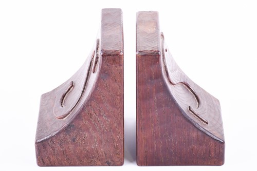 Lot 298 - An early pair of Robert Thompson of Kilburn...