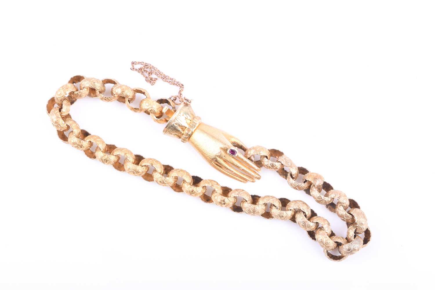 Lot 645 - A late Georgian / early Victorian yellow gold...