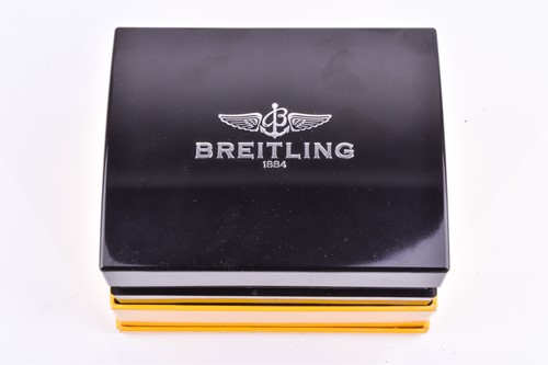 Lot 395 - A Breitling Navitimer stainless steel...