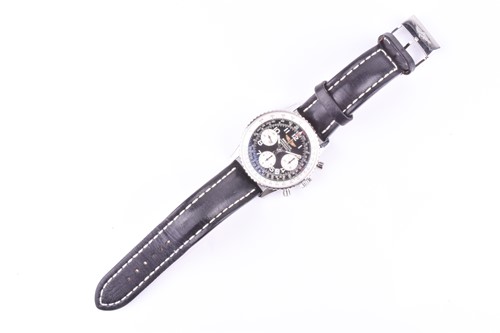 Lot 395 - A Breitling Navitimer stainless steel...