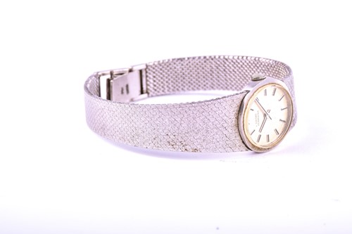 Lot 413 - A ladies Girard Perregaux wristwatch, the...