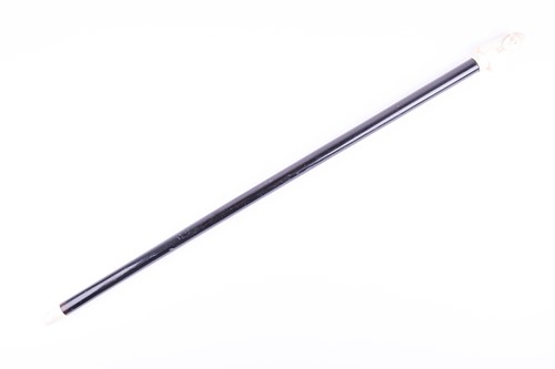 Lot 310 - An ebonised swagger stick, early 20th century,...