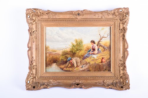 Lot 10 - W C T Dobson, (British, 19th century), 'Rural...