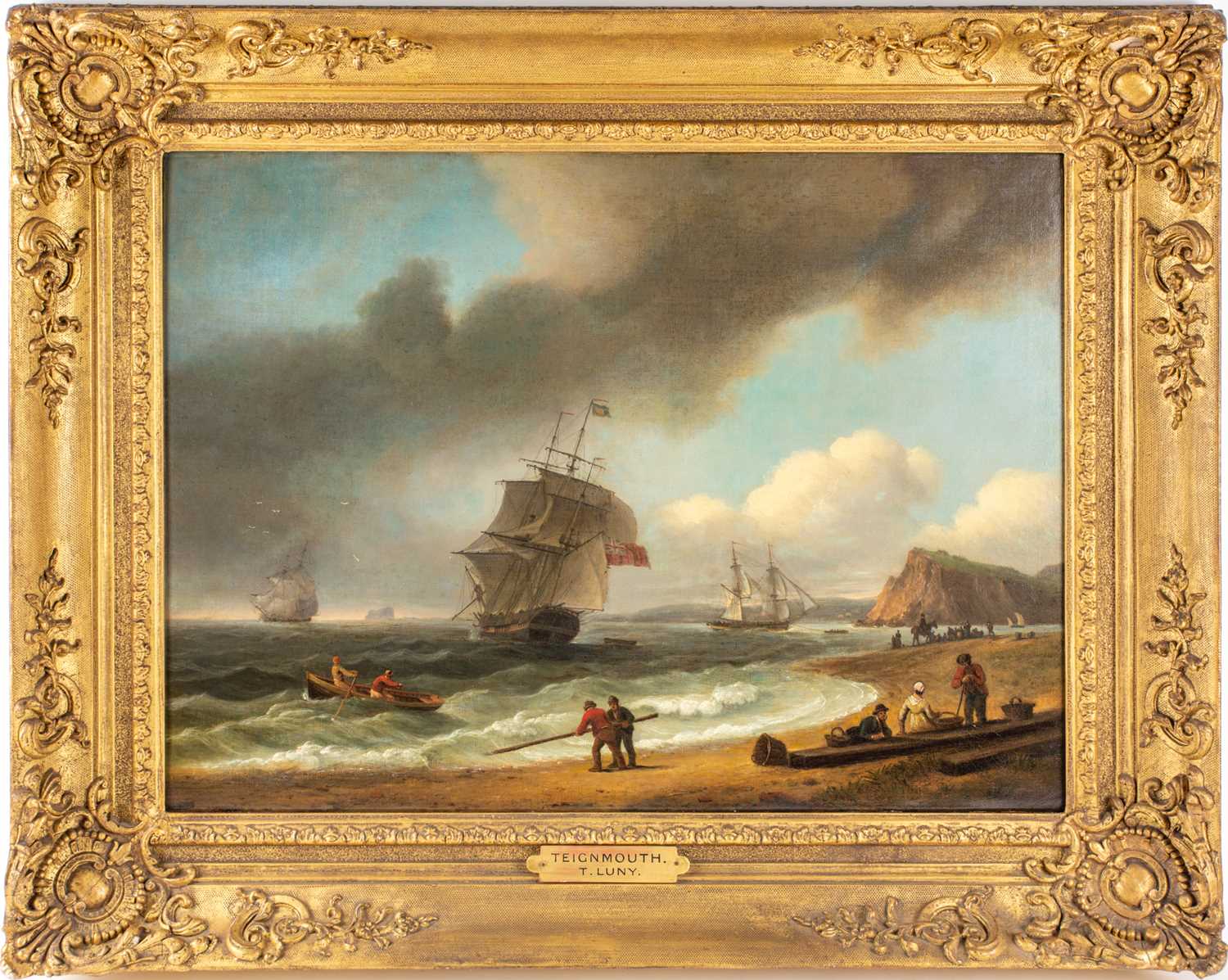 Lot 90 - Thomas Luny (1759-1837) English, 'The Ness at...