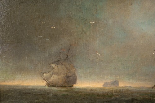 Lot 90 - Thomas Luny (1759-1837) English, 'The Ness at...