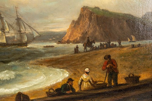 Lot 90 - Thomas Luny (1759-1837) English, 'The Ness at...