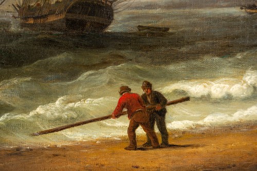 Lot 90 - Thomas Luny (1759-1837) English, 'The Ness at...