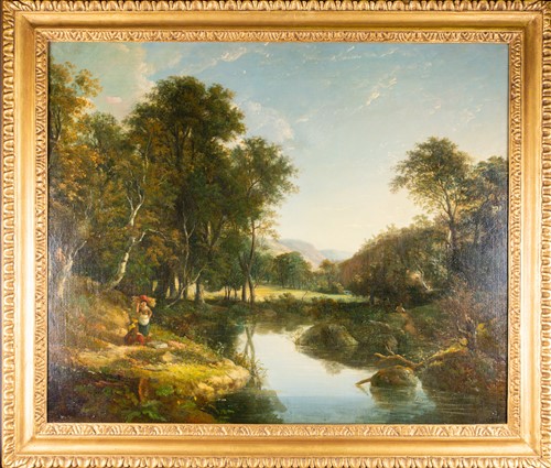 Lot 11 - William Traies (1789-1872) British, 'Upper...