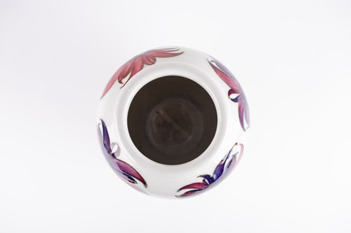 Lot 49 - A William Moorcroft 'Cornflower' pattern vase,...