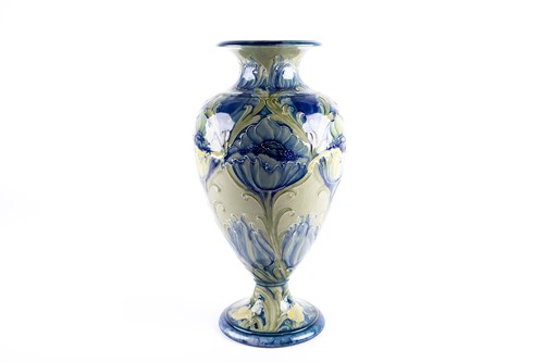 Lot 14 - An early William Moorcroft 'Cornflower'...