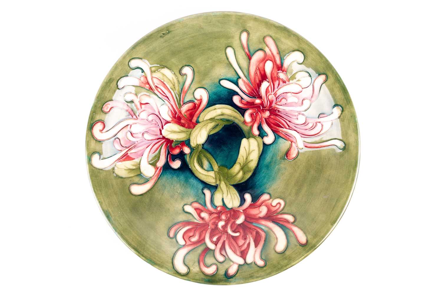 Lot 61 - A rare Moorcroft 'Honeysuckle' pattern bowl,...
