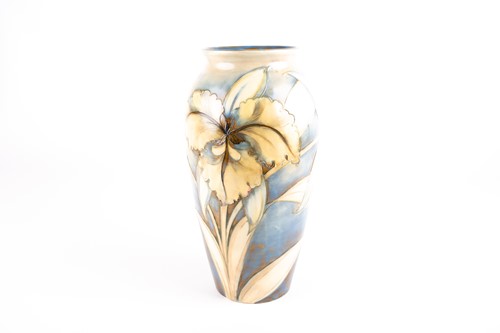 Lot 54 - A rare William Moorcroft matt ground 'Orchid'...
