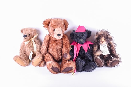 Lot 76 - A large Diana Taylor 'Fair Bears' teddy bear,...