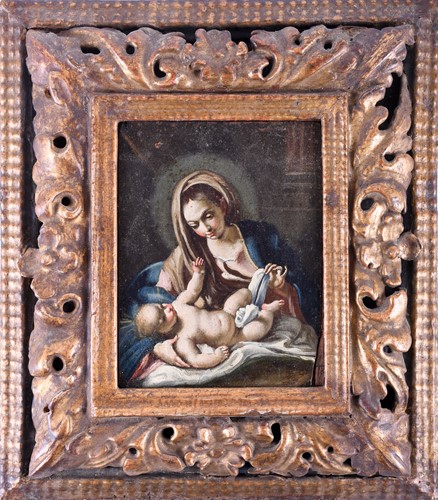 Lot 48 - 18th century Italian School, the Madonna and...