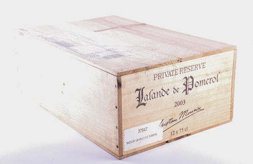 Lot 378 - Twelve 75cl bottles of 2003 Private Reserve...