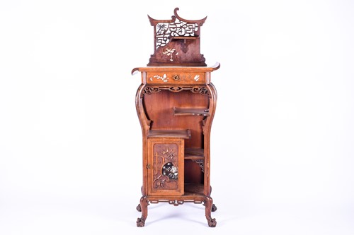 Lot 174 - A late 19th century Aesthetic Movement...