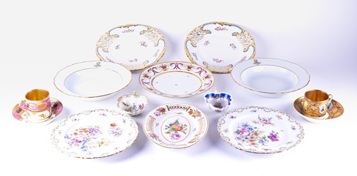 Lot 291 - A mixed group of 18th century and later...