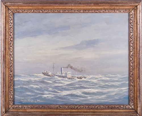 Lot 70 - George William Pilkington (1879-1958), a steam...