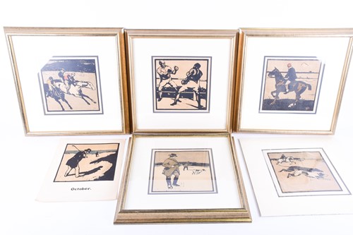 Lot 112 - William Nicholson (1872-1949) British, six...