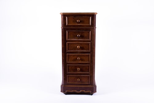 Lot 171 - A late 19th century French marble topped wash...
